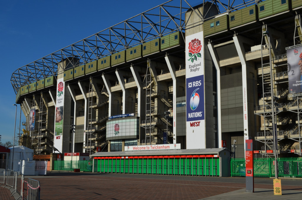 Twickenham Stadium Rugby, Service Graphics, Antalis, KAPA Tech, Exterior Banners