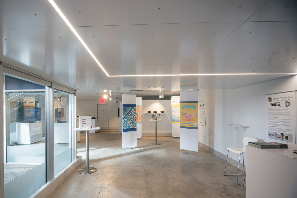 Architecture Students Revamp Retail Space Into Art Gallery With