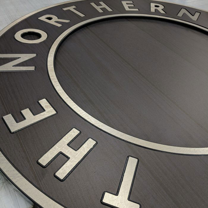 Hartbrights, Manchester, UK, The Northern Way Pub, Dibond, Signage